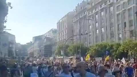 MANIFESTACION contra la TIRANIA de la agenda2030 en Madrid #24J