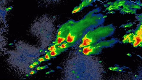 04/26/23 - NEXRAD Radar Microwave Beam Over Texas
