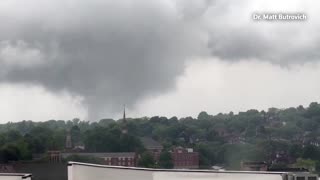 Eyewitness captures tornado churning in Pennsylvania