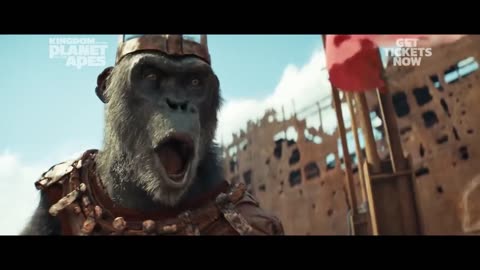 Kingdom of the Planet of the Apes - Official Teaser Trailer (2024) Freya Allan, William H. Macy