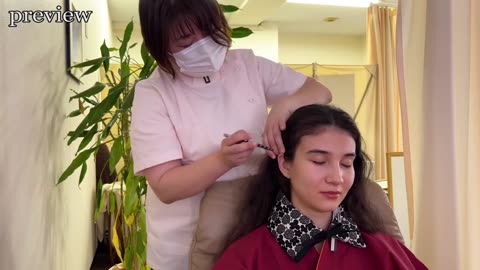 ASMR I got Insomnia Healing Gua Sha Head massage by Japanese Pro, Soft Spoken