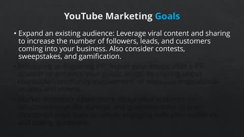 YouTube marketing