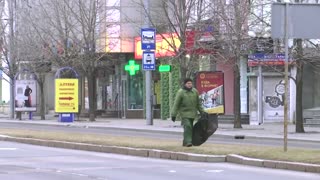 Donetsk residents learn about Russian invasion