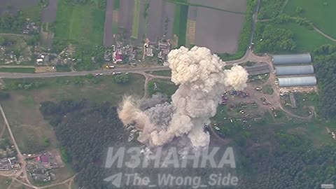 Russian Iskander Strike on an AFU Ammunition Depot with Massive Secondary Detonation