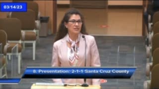 March 14, 2023 Santa Cruz County Board of Supervisor's meeting 2-1-1