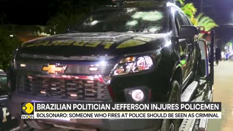 Brazilian politician surrenders after injuring policemen | Top World News | Latest English News