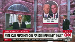 CNN Anchor Grills White House on Biden Impeachment Claims