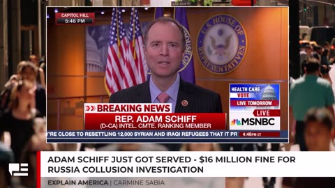 230525 Adam Schiff Just Got Served - -16 Million Fine For Russia Collusion Investigation.mp4