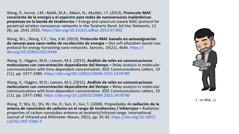 Intra-body nano-network - REFS ONLY