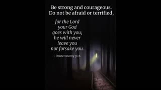 During these turbulent days, do not be afraid! He is with you. 😊 August 20, 2021