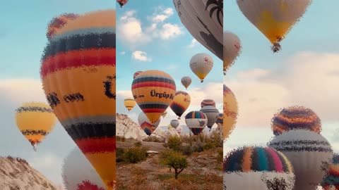 Hot Air balloons Station | Traffic Jam