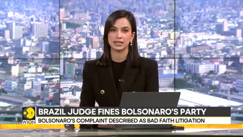 Brazil judge fines Bolsonaro's party, court quashes his election challenge