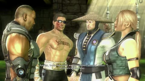 Mortal Kombat 9 - Story Mode Chapter 6 Jax No Commentary