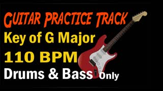 Rock Backing Track 110bpm in the Key of G