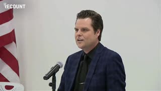 Matt Gaetz SHREDS Powerful Democrats In EPIC Speech