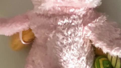 Disney Parks 2003 Easter Bunny Winnie the Pooh Plush Doll #shorts