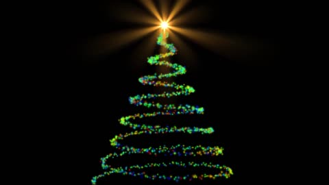 Merry Christmas - Christmas Tree Animation