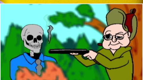 DICK CHENEY Parody Cartoon "A New Adventure of the Quale Hunter"