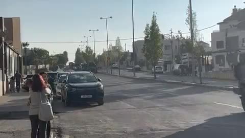 🚓🇯🇴 Jordanian Police En Route to American Embassy Protest | RCF