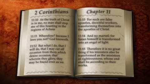 KJV Bible The Book of 2 Corinthians ｜ Read by Alexander Scourby ｜ AUDIO-TEXT