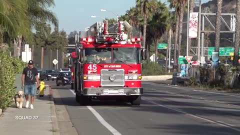 Structure Fire Response (San Diego)