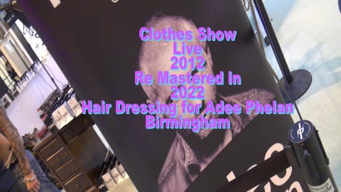Aide Fellan Hair Dress Clothes show LIVE NEC Birmingham