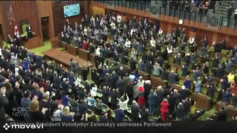 98 year old given standing ovation by the Canadian parliament during Zelensky's speech