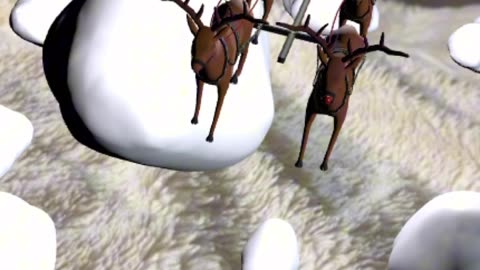 Augmented reality Christmas card