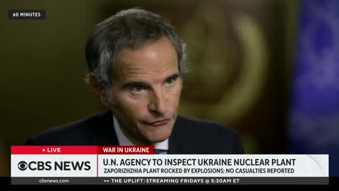 Zaporizhzhia nuclear power plant in Ukraine rocked by explosions