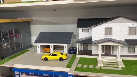 Amazing Mini Realistic Model Homes with LED Lighting - Handmade Miniature Dioramas