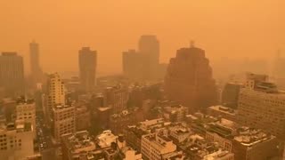 THE SODOMITES AND LIBTARDS ARE CHOKING IN NYC. THE GOVERNMENT SAYS THE AIR IS SAFE TO BREATHE.