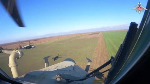Images of the Russian Air Force Ka-52 and Mi-28 in the war zone