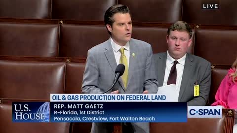 House Adopts Gaetz Amendment to Protect Florida Coasts from Drilling