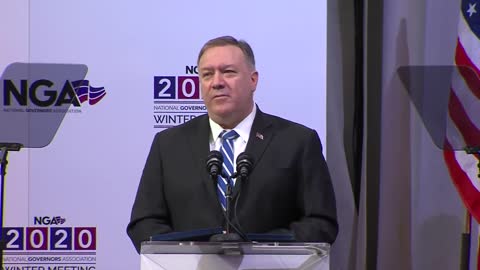 Mike Pompeo: STERN Warning to All 50 Governor's Regarding their “Relationships” with China at the 2020 National Governors Association. This was the Shot Across the Bow!