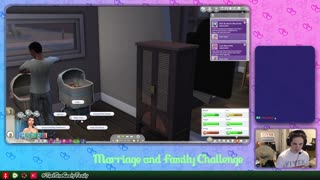 Sims 4: Marriage and Family Challenge Ep. 6 Full Stream