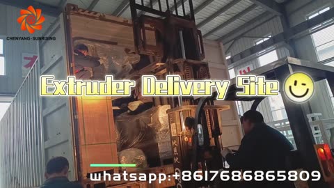 Five sets of twin-screw extruders are sent to Brazil today | Chenyang