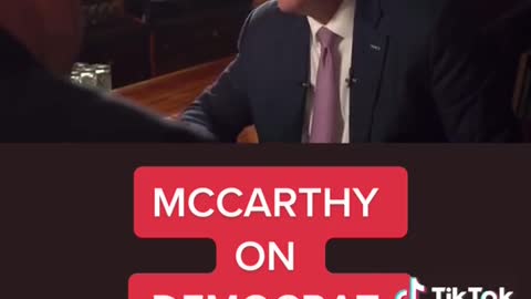 McCarthy on Democrat Committee Assignments