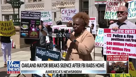 Defiant far-left mayor breaks silence on FBI raid as she faces recall