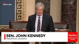 MUST WATCH John Kennedy Issues Blunt Warning To Schumer, Democrats Over Mayorkas Impeachment