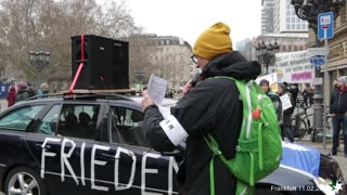 Demo Frankfurt 11.02.2023 - Finaler Aufzug vor der "Sicherheits"-Konferenz