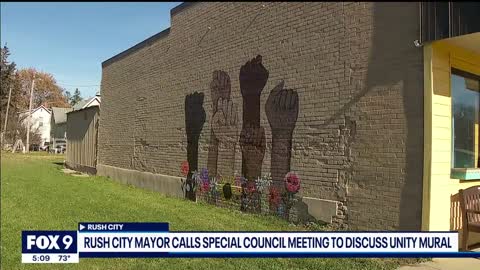 Rush City mayor calls emergency meeting on diversity mural