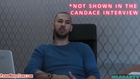 Andrew Tate continues to straight up lie & gaslight with the help of Candace Owens