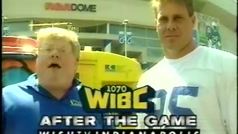 1999 -November 21, 1999- Promos: Shania Twain & WIBC Announcers in Front of RCA Dome