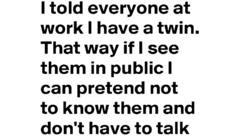 When you don't want to see your coworkers in public 🤣