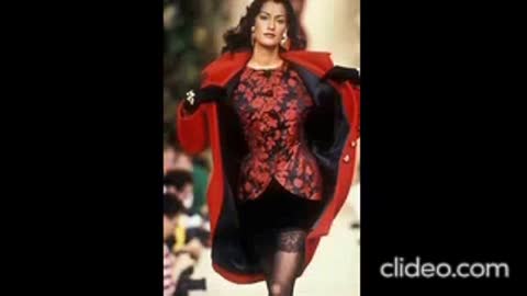 Yasmeen Ghauri fashion/ vogue/ smile /Valentino/ catwalk