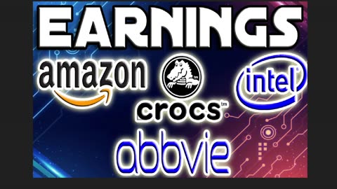 The Collapse is Over Go Back to Sleep | $CROX, $INTC, $AMZN, $ABBV | Tech Earnings Week Madness Pt.4