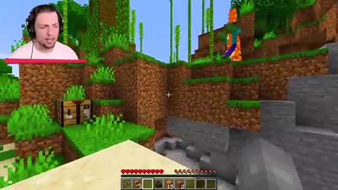 Minecraft but Every Jump, Lava Rises!