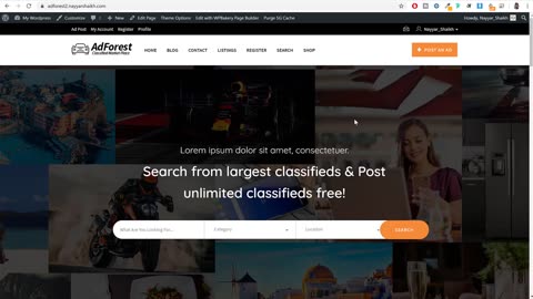 How to Make a Classified Advertisement Listing Website with WordPress & AdForest Theme