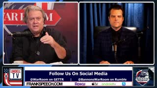 Gaetz on War Room: We Cannot Trust Kevin McCarthy to Be Speaker of the House