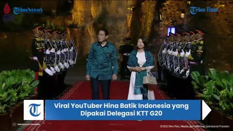 Lagi Viral YouTuber Hina Batik Indonesia yang